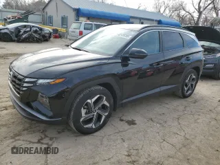 2023 Hyundai Tucson SEL with VIN 5NMJF3AE8PH237022, listed as a Copart auction lot 42129795 with 23,317 mi miles and Salvage Title. Bid and sale history available at carsss.com. Image 1.
