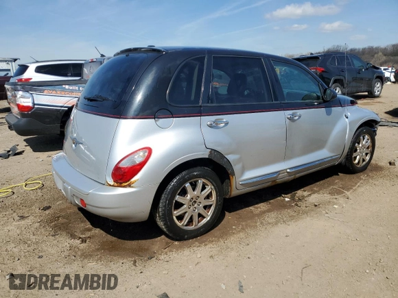 2010 Chrysler PT Cruiser z VIN 3A4GY5F98AT203646, wystawiony jako Copart lot #52796785 z przebiegiem 77 663 mil mil oraz Szkoda całkowita • Salvage title. Historia ofert i sprzedaży dostępna na DreamBid. Obrazek 3.