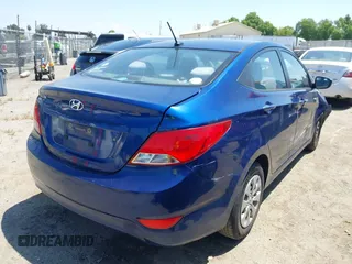 2015 Hyundai Accent GLS with VIN KMHCT4AE3FU831706, listed as a IAAI auction lot 42173408 with 97,985 mi miles and . Bid and sale history available at carsss.com. Image 4.