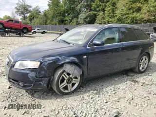 2006 Audi A4 2.0T with VIN WAUKF78E16A163725, listed as a Copart auction lot 71158194 with 137,702 mi miles and Salvage Title. Bid and sale history available at carsss.com. Image 1.