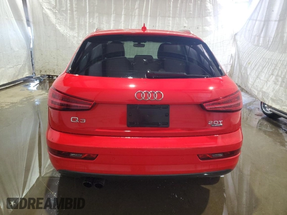 2017 Audi Q3 Premium with VIN WA1ECCFS7HR013515, listed as a Copart auction lot 44039275 with 111,798 mi miles and Clean Title. Bid and sale history available at carsss.com. Image 6.