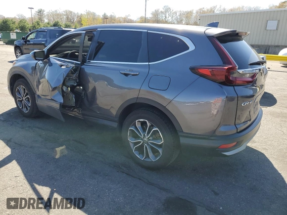 2020 Honda CR-V EX-L with VIN 2HKRW2H8XLH683506, listed as a Copart auction lot 54350035 with 63,222 mi miles and Salvage title. Bid and sale history available at DreamBid. Image 2.