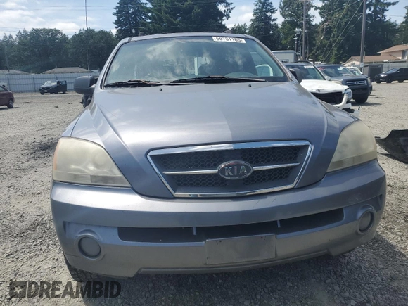 2005 Kia Sorento LX z VIN KNDJC733055488404, wystawiony jako Copart lot #60731165 z przebiegiem 189 749 mil mil oraz Szkoda całkowita • Salvage title. Historia ofert i sprzedaży dostępna na DreamBid. Obrazek 5.