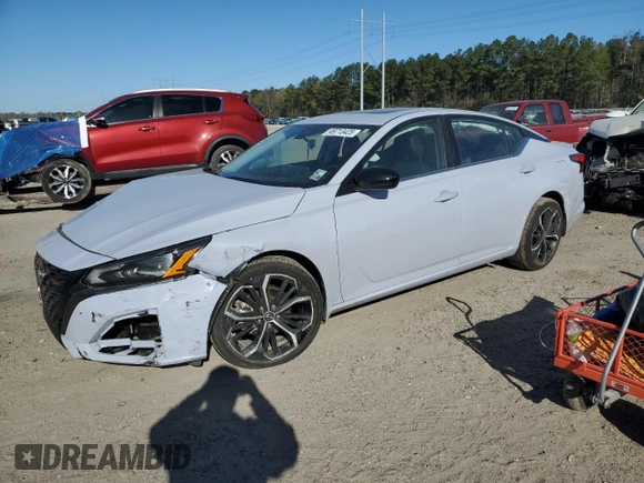 2024 Nissan Altima SR with VIN 1N4BL4CV2RN408648, listed as a Copart auction lot 49713425 with 15,704 mi miles and Salvage Title. Bid and sale history available at DreamBid. Image 1.