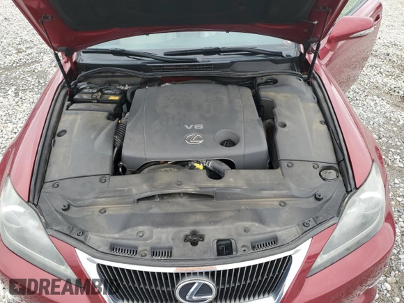 2011 Lexus IS 250 C z VIN JTHFF2C21B2520084, wystawiony jako Copart lot #55036975 z przebiegiem 67 646 mil mil oraz Szkoda całkowita • Salvage title. Historia ofert i sprzedaży dostępna na DreamBid. Obrazek 11.