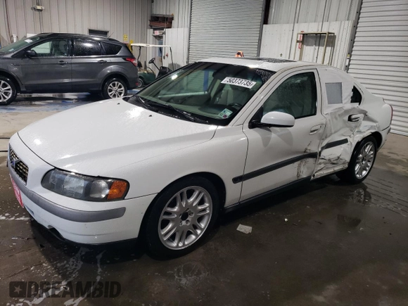 2004 Volvo S60 with VIN YV1RS59V642320098, listed as a Copart auction lot 50373735 with 0 mi miles and Salvage Title. Bid and sale history available at carsss.com. Image 1.