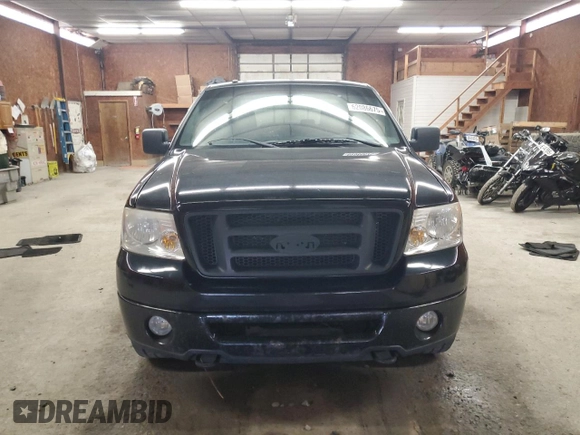 2007 Ford F-150 XLT with VIN 1FTPX14577FA39021, listed as a Copart auction lot 62086675 with 109,220 mi miles and Clean title. Bid and sale history available at DreamBid. Image 5.