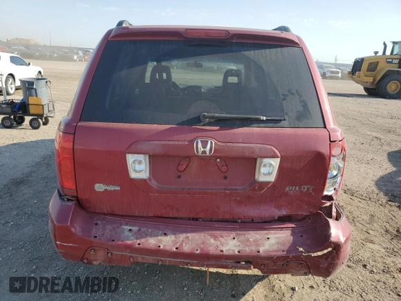 2003 Honda Pilot EX z VIN 2HKYF18683H606007, wystawiony jako Copart lot #56122395 z przebiegiem 200 269 mil mil oraz Szkoda całkowita • Salvage title. Historia ofert i sprzedaży dostępna na DreamBid. Obrazek 6.