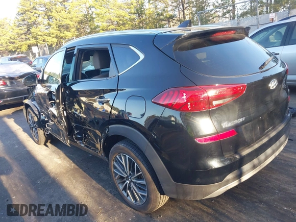 2021 Hyundai Tucson Ultimate with VIN KM8J3CAL8MU351335, listed as a IAAI auction lot 42056351 with 49,145 mi miles and . Bid and sale history available at DreamBid. Image 3.