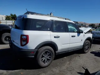 2023 Ford Bronco Sport Big Bend with VIN 3FMCR9B68PRE02119, listed as a Copart auction lot 66898264 with 8,043 mi miles and Salvage title. Bid and sale history available at DreamBid. Image 3.