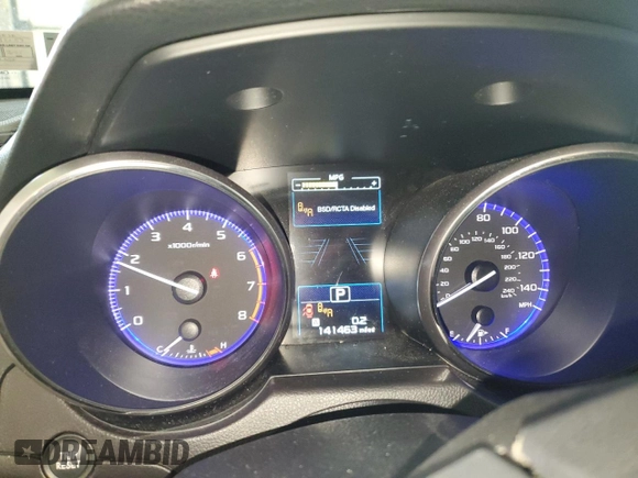 2017 Subaru Legacy Premium with VIN 4S3BNAF6XH3063838, listed as a Copart auction lot 59333405 with 141,463 mi miles and Salvage title. Bid and sale history available at DreamBid. Image 9.