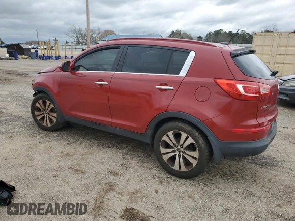 2011 Kia Sportage EX with VIN KNDPC3A29B7117271, listed as a Copart auction lot 48098185 with Not Provided miles and Salvage Title. Bid and sale history available at carsss.com. Image 2.