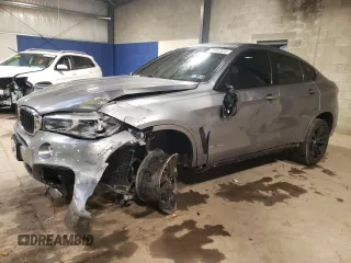 2019 BMW X6 xDrive35i with VIN 5UXKU2C56K0Z65754, listed as a Copart auction lot 82497523 with 53,122 mi miles. Bid and sale history available at carsss.com. Image 1.