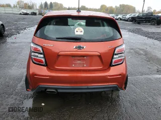 2020 Chevrolet Sonic LT with VIN 1G1JD6SB9L4118368, listed as a Copart auction lot 80234344 with 89,594 mi miles and Salvage title. Bid and sale history available at DreamBid. Image 6.