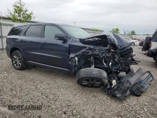 2018 Dodge Durango GT с VIN 1C4RDJDG5JC160416, выставлен на аукционе Copart как лот 57112815 с пробегом Не указан миль и Списание • Salvage title. История ставок и продаж доступна на DreamBid. Изображение 4.