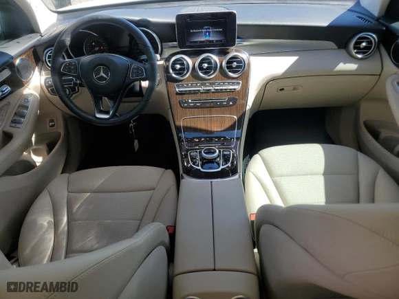2019 Mercedes-Benz GLC with VIN WDC0G4KB3KV148578, listed as a Copart auction lot 48115225 with 16,387 mi miles and Non Repairable. Bid and sale history available at carsss.com. Image 8.