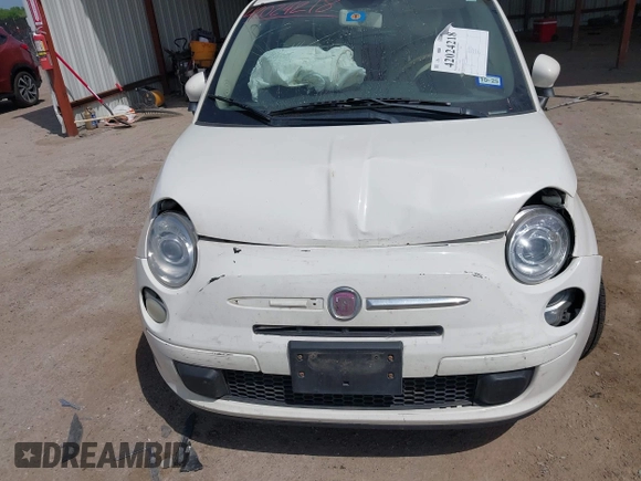 2012 FIAT 500 Pop z VIN 3C3CFFAR1CT365486, wystawiony jako IAAI lot #42024218 z przebiegiem 181 293 mil mil oraz . Historia ofert i sprzedaży dostępna na DreamBid. Obrazek 6.