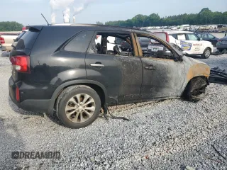 2014 Kia Sorento EX with VIN 5XYKU4A77EG481687, listed as a Copart auction lot 55113785 with Not provided miles and Non repairable. Bid and sale history available at DreamBid. Image 3.