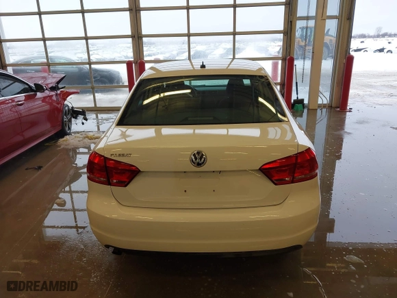 2012 Volkswagen Passat S w/Appearance with VIN 1VWAH7A35CC107902, listed as a IAAI auction lot 41243434 with 158,889 mi miles. Bid and sale history available at carsss.com. Image 16.