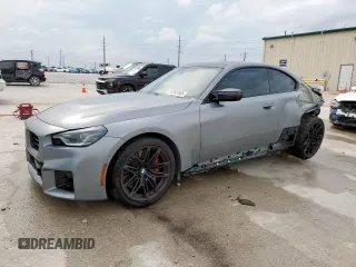 2024 BMW M2 z VIN 3MF13DM06R8E73298, wystawiony jako Copart lot #53390165 z przebiegiem 10 095 mil mil oraz Szkoda całkowita • Salvage title. Historia ofert i sprzedaży dostępna na DreamBid. Obrazek 1.