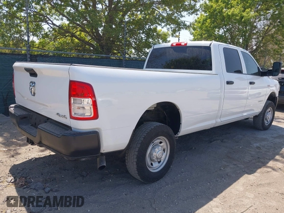 2022 Ram 2500 Tradesman with VIN 3C6UR5HJ1NG202731, listed as a IAAI auction lot 41851223 with 96,715 mi miles. Bid and sale history available at carsss.com. Image 4.