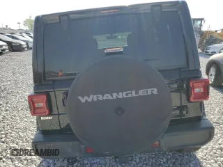 2018 Jeep Wrangler Unlimited Sahara with VIN 1C4HJXEN1JW222834, listed as a Copart auction lot 51837705 with 70,713 mi miles and Salvage title. Bid and sale history available at DreamBid. Image 6.