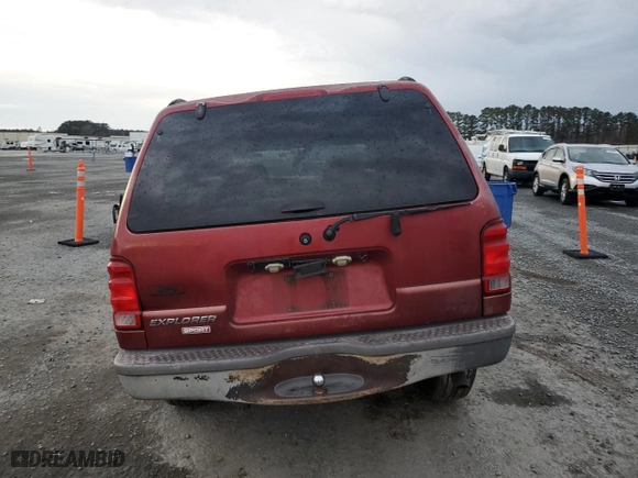 2001 Ford Explorer Sport with VIN 1FMCU70E21UA05826, listed as a Copart auction lot 84492344 with NaN miles and Salvage Title. Bid and sale history available at carsss.com. Image 6.