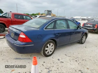 2005 Ford Five Hundred SE z VIN 1FAFP23135G175790, wystawiony jako Copart lot #56588085 z przebiegiem 117 354 mil mil oraz Szkody całkowita. Historia ofert i sprzedaży dostępna na DreamBid. Obrazek 3.