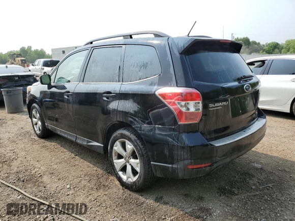 2014 Subaru Forester with VIN JF2SJCLC2EH418857, listed as a Copart auction lot 58661595 with 216,716 mi miles and Clean title. Bid and sale history available at DreamBid. Image 2.