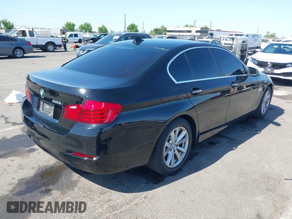 2015 BMW 5 Series 528i with VIN WBA5A5C51FD516003, listed as a IAAI auction lot 42386713 with 105,317 mi miles and . Bid and sale history available at DreamBid. Image 4.