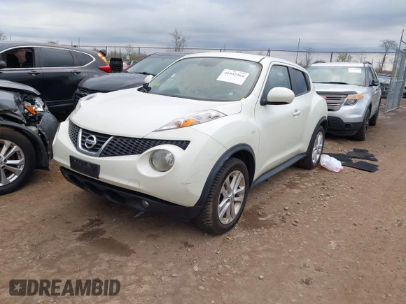 2012 Nissan Juke SL with VIN JN8AF5MV4CT113477, listed as a IAAI auction lot 41932564 with 126,536 mi miles. Bid and sale history available at carsss.com. Image 2.
