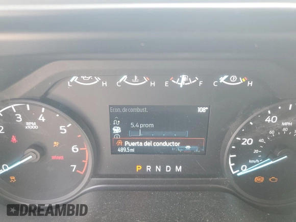 2024 Ford F-250 XL with VIN 1FT7W2AA2RED06780, listed as a Copart auction lot 69590304 with 489 mi miles and Clean title. Bid and sale history available at DreamBid. Image 9.