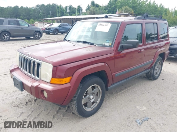 2007 Jeep Commander Sport с VIN 1J8HH48K07C625556, выставлен на аукционе IAAI как лот 42361307 с пробегом 168 630 миль миль и . История ставок и продаж доступна на DreamBid. Изображение 2.