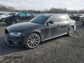 2016 Audi A4 Premium with VIN WAUBFAFL2GN009629, listed as a Copart auction lot 43914155 with 116,431 mi miles and Salvage Title. Bid and sale history available at carsss.com. Image 1.