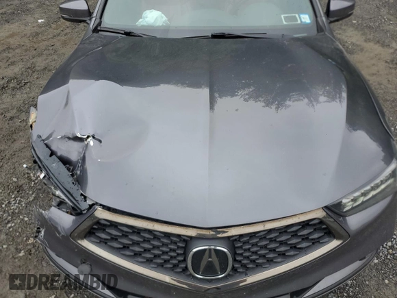 2020 Acura TLX w/A-Spec Pkg with VIN 19UUB1F68LA015505, listed as a Copart auction lot 58099605 with 107,948 mi miles and Salvage title. Bid and sale history available at DreamBid. Image 11.