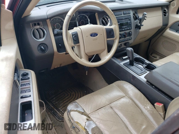 2007 Ford Expedition Max XLT with VIN 1FMFK16587LA18862, listed as a Copart auction lot 54990035 with 272,196 mi miles and Clean title. Bid and sale history available at DreamBid. Image 8.