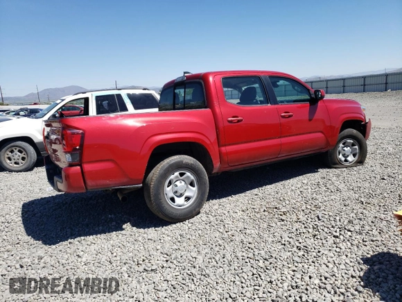 2018 Toyota Tacoma SR with VIN 5TFAX5GN6JX123910, listed as a Copart auction lot 55942755 with 76,043 mi miles and Salvage title. Bid and sale history available at DreamBid. Image 3.