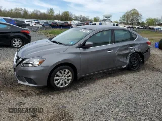 2018 Nissan Sentra S with VIN 3N1AB7AP2JY335290, listed as a Copart auction lot 53833825 with 86,227 mi miles and Salvage Title. Bid and sale history available at DreamBid. Image 1.