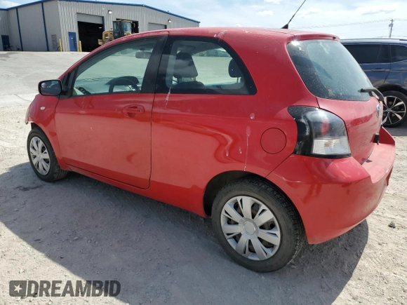 2007 Toyota Yaris with VIN JTDJT923475066457, listed as a Copart auction lot 51016275 with 192,050 mi miles and Salvage Title. Bid and sale history available at DreamBid. Image 2.
