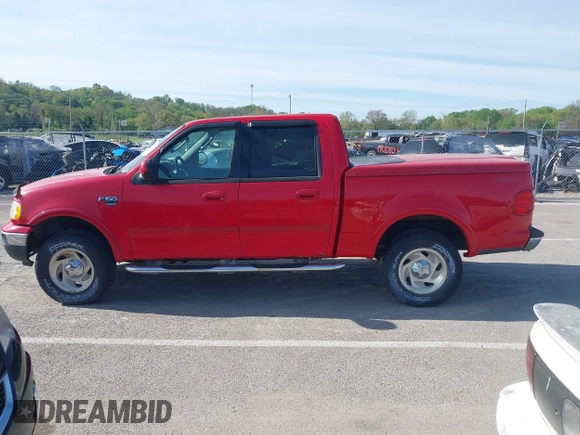 2003 Ford F-150 XLT with VIN 1FTRW08L43KD14456, listed as a IAAI auction lot 42098830 with 234,908 mi miles. Bid and sale history available at carsss.com. Image 15.