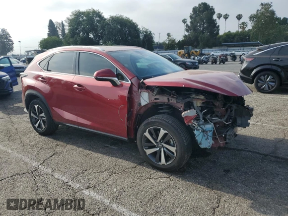 2020 Lexus NX 300 with VIN JTJDARBZ3L5007219, listed as a Copart auction lot 58229865 with 85,866 mi miles and Salvage title. Bid and sale history available at DreamBid. Image 4.