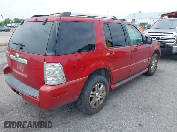 2009 Mercury Mountaineer Premier with VIN 4M2EU38E59UJ02051, listed as a IAAI auction lot 42755590 with 143,632 mi miles and . Bid and sale history available at DreamBid. Image 4.
