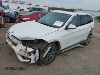 2018 BMW X1 xDrive28i with VIN WBXHT3C31J5K22765, listed as a IAAI auction lot 41800397 with 110,205 mi miles and . Bid and sale history available at DreamBid. Image 17.