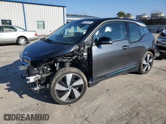 2018 BMW i3 with VIN WBY7Z4C53JVD96062, listed as a Copart auction lot 86356554 with 51,475 mi miles and Salvage title. Bid and sale history available at DreamBid. Image 1.