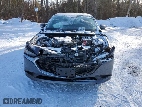 2025 Mazda 3 S Preferred with VIN JM1BPACM0S1751024, listed as a Copart auction lot 86953184 with 10,897 mi miles and Salvage Title. Bid and sale history available at DreamBid. Image 5.