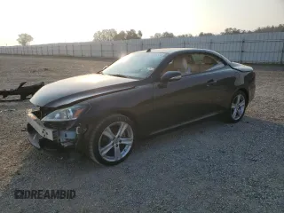 2014 Lexus IS 250 C with VIN JTHFF2C23E2529986, listed as a Copart auction lot 75934524 with 66,574 mi miles and Salvage Title. Bid and sale history available at DreamBid. Image 1.