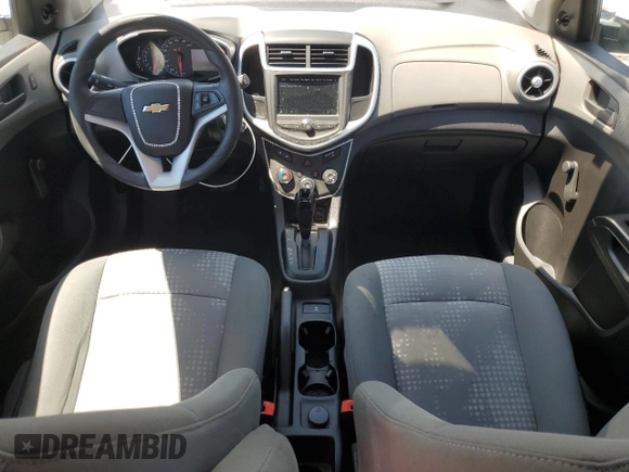2018 Chevrolet Sonic LT with VIN 1G1JG6SH3J4108170, listed as a Copart auction lot 53712125 with 148,146 mi miles and Salvage title. Bid and sale history available at DreamBid. Image 8.