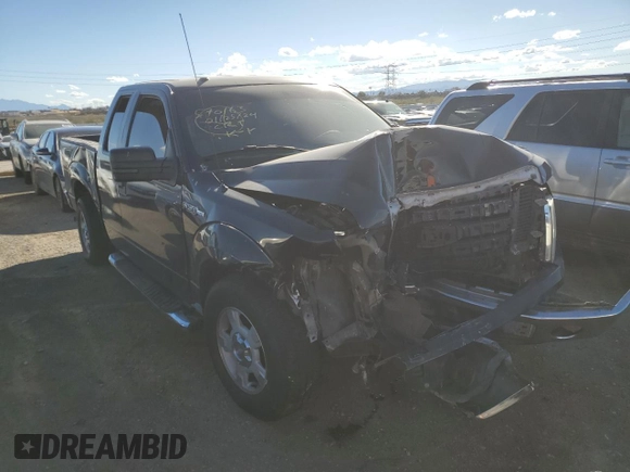 2010 Ford F-150 XL with VIN 1FTFX1CV0AFA85214, listed as a Copart auction lot 40868584 with Not Provided miles and Salvage Title. Bid and sale history available at carsss.com. Image 4.