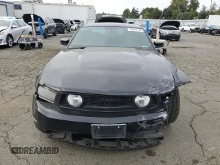 2010 Ford Mustang GT with VIN 1ZVBP8CH2A5134160, listed as a Copart auction lot 53097735 with 131,516 mi miles and Salvage title. Bid and sale history available at DreamBid. Image 5.