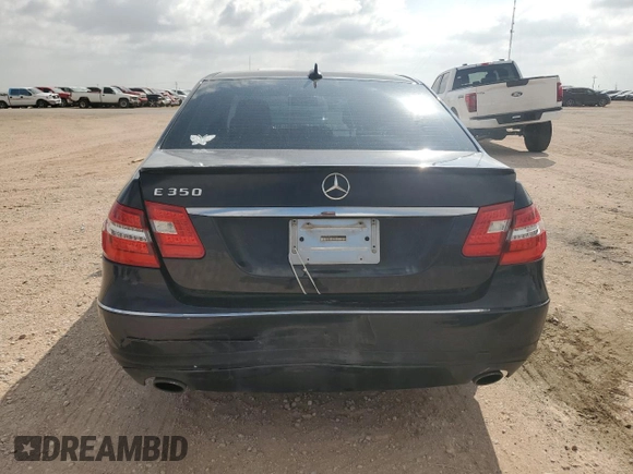 2011 Mercedes-Benz E-Class E 350 Luxury with VIN WDDHF5GB0BA476936, listed as a Copart auction lot 53851825 with 197,435 mi miles and Salvage Title. Bid and sale history available at carsss.com. Image 6.